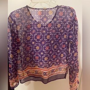 Sheer top